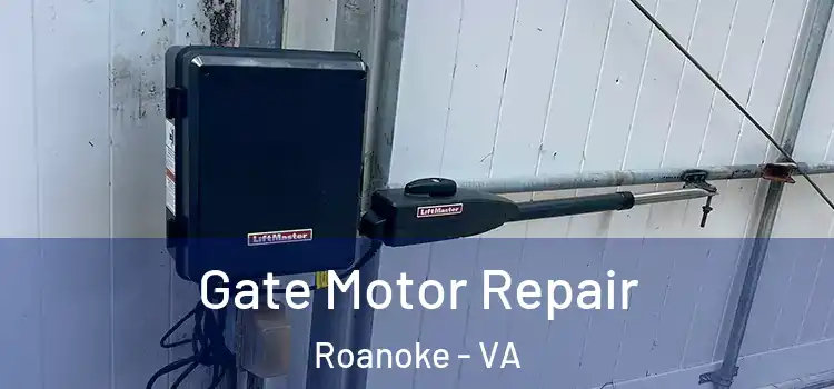 Gate Motor Repair Roanoke - VA